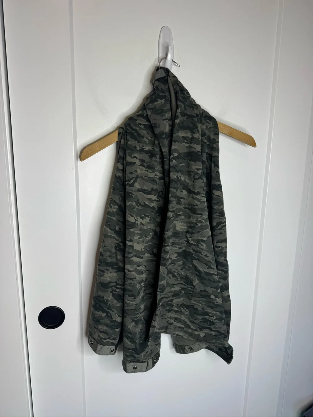 Lululemon Vinyasa Scarf Wrap Cotton Evergreen Camo Green Multi Print
